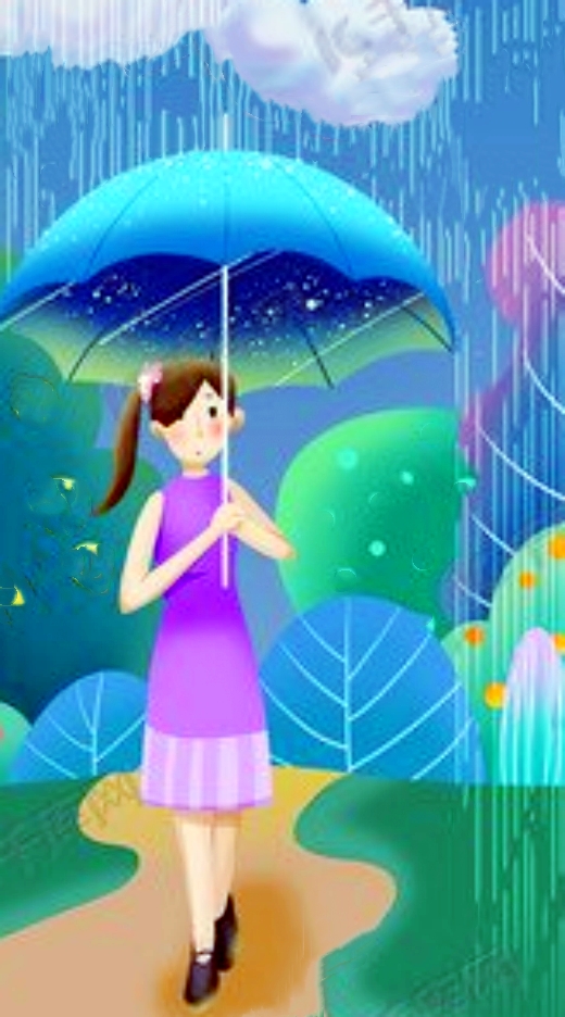 【天涯】雨里的私語(yǔ)〔詩(shī)歌〕